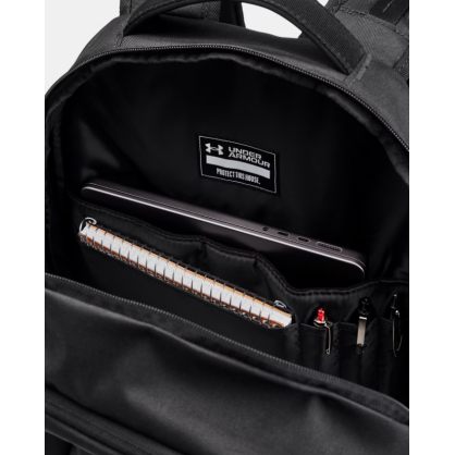 UA Hustle 6.0 Pro Backpack – Black, Compact & Durable | 1384671-001