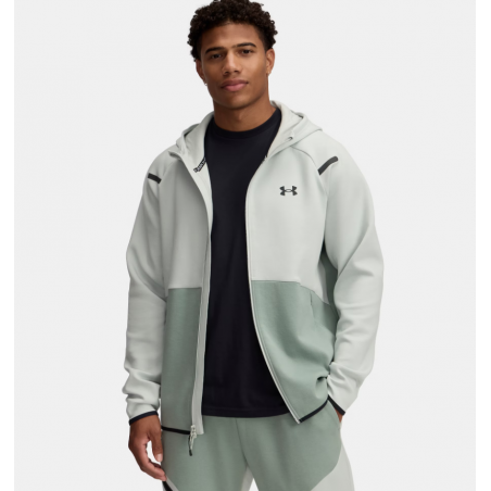Sweat à Capuche Zippé UA Unstoppable – Homme | Technique & Urbain