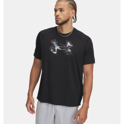 T-shirt UA Tech™ Homme Noir – Confort & Performance Sportive | 1390208-001