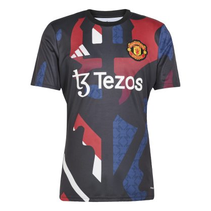 Maillot d'échauffement Manchester United – Adidas JD7147 | Style pré-match & confort