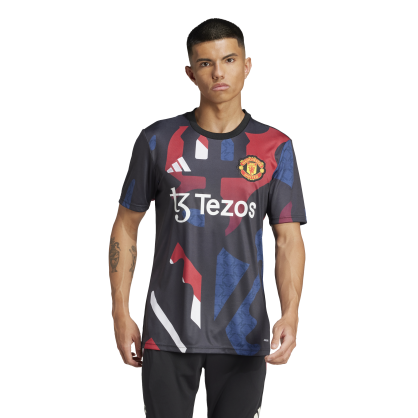 Maillot d'échauffement Manchester United – Adidas JD7147 | Style pré-match & confort