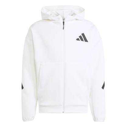 Veste zippée à capuche Z.N.E. Adidas – JD5984 | Style épuré, chaleur enveloppante et tissu premium