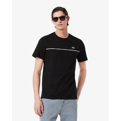 Lacoste Cotton Jersey T-Shirt with Contrast Band – Refined Sportswear | TH9842-031