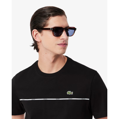 Lacoste Cotton Jersey T-Shirt with Contrast Band – Refined Sportswear | TH9842-031