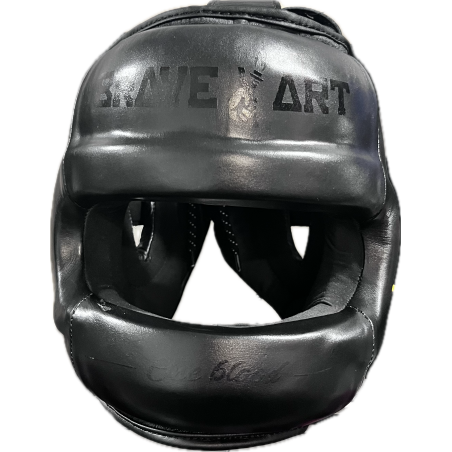 Casque de Boxe Protection Nez Brave Art Cuir - BAHGNPFB