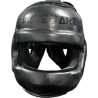 Brave Art Leather Boxing Headgear with Nose Guard – BAHGNPFB
