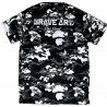 Brave Art Fast Dry Camo 2.0 T-Shirt – Nero, Bianco & Grigio