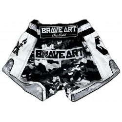 Short de Muay Thaï Camouflage Brave Art