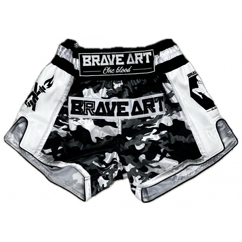 Short Muay Thaï Camouflage – puissance, fluidité et style – Brave Art