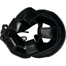 Brave Art Leather Boxing Headgear with Nose Guard – BAHGNPFB