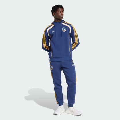 Sweat à capuche LA Galaxy – Adidas | Style années 2010 & confort moderne