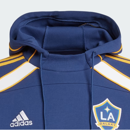 Sweat à capuche LA Galaxy – Adidas | Style années 2010 & confort moderne