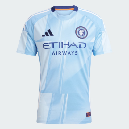 Maillot domicile New York City FC – Adidas | Bleu Bahia & 100 % recyclé