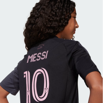 Maillot Junior Extérieur Inter Miami CF – Messi | Adidas | Écoresponsable & Stylé