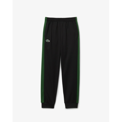 Survêtement Tennis Garçon Lacoste Vert – Interlock Recyclé, Confort et Style Sportif