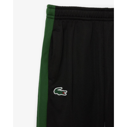 Survêtement Tennis Garçon Lacoste Vert – Interlock Recyclé, Confort et Style Sportif