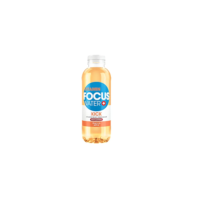 FOCUS WATER KICK – Boisson énergisante pêche & pomme