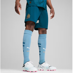 Short OM 24/25 Homme Puma – dryCELL, Écusson Officiel, Coupe Regular