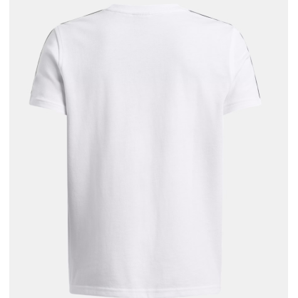 Boys’ UA Sportstyle Taped Shirt – Soft, Stylish, Recycled Polyester