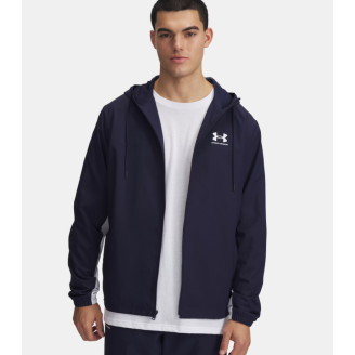 Men’s UA Rival Woven Windbreaker – Lightweight, Water-Repellent, Durable