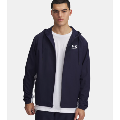 Men’s UA Rival Woven Windbreaker – Lightweight, Water-Repellent, Durable