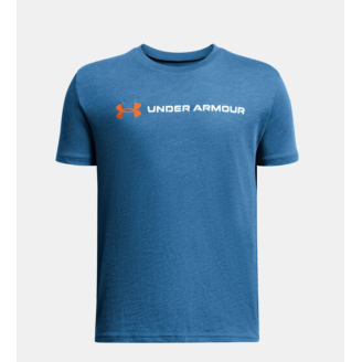 Boys' UA Logo Wordmark Short Sleeve T-Shirt – Ultra Soft & Quick-Drying Comfort