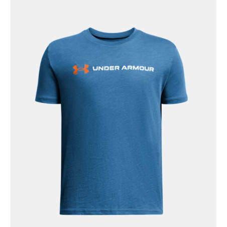 Boys' UA Logo Wordmark Short Sleeve T-Shirt – Ultra Soft & Quick-Drying Comfort