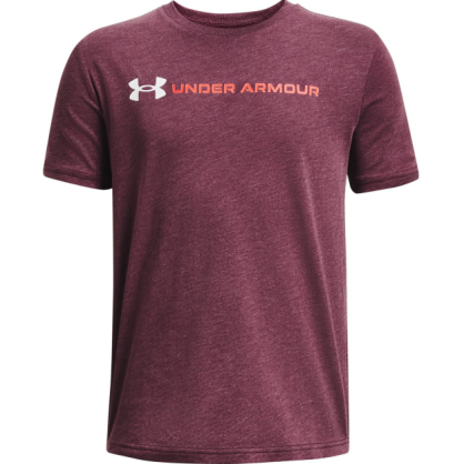 Boys' UA Logo Wordmark Short Sleeve T-Shirt – Ultra Soft & Quick-Drying Comfort