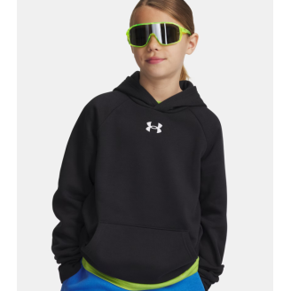 Sweat à Capuche Garçon UA Rival Fleece – Doux, Chaud & Pratique