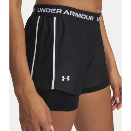 Short Femme Deux-en-Un UA Tech™ Play Up – Maintien, Confort & Séchage Rapide