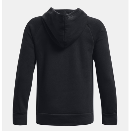 Sweat à Capuche Garçon UA Rival Fleece Grand Logo – Confort & Style Sportif