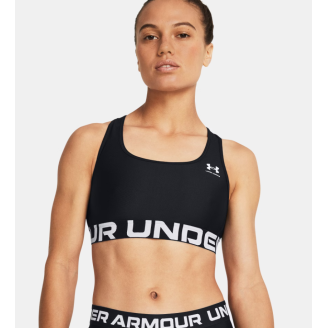 Brassière Femme HeatGear® Armour Maintien Modéré avec Logo – Confort & Séchage Rapide