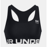 HeatGear® Armour Women’s Sports Bra – Medium Support, Breathable & Quick-Dry