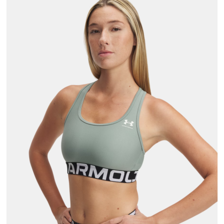 Brassière Femme HeatGear® Armour Maintien Modéré avec Logo – Confort & Séchage Rapide Brassière Femme HeatGear® Armour Maintien Modéré avec Logo – Confort & Séchage Rapide