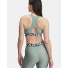 HeatGear® Armour Women’s Sports Bra – Medium Support, Breathable & Quick-Dry
