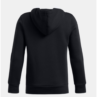 Sweat à Capuche Garçon UA Icon Fleece à Bandes Griffées – Chaleur & Style Sportif