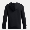 UA Icon Fleece Boys’ Hoodie with Branded Taping – Warmth & Sporty Style
