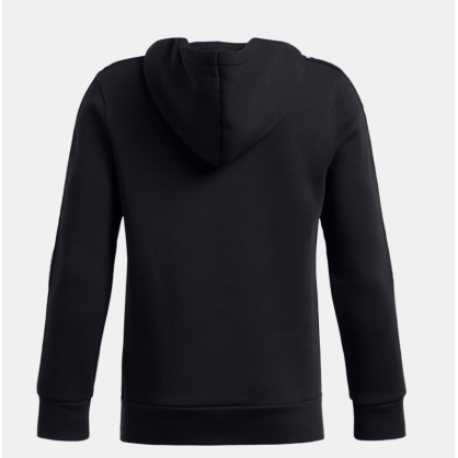 Sweat à Capuche Garçon UA Icon Fleece à Bandes Griffées – Chaleur & Style Sportif