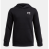 Sweat à Capuche Garçon UA Icon Fleece à Bandes Griffées – Chaleur & Style Sportif
