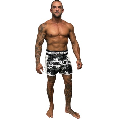 Short Muay Thaï Camouflage – puissance, fluidité et style – Brave Art