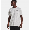 T-shirt UA ABC Camo Homme – Blanc, Confortable & Séchage Rapide | 1357727-100