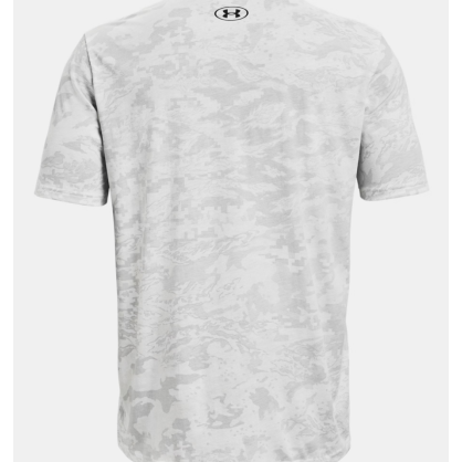 T-shirt UA ABC Camo Homme – Blanc, Confortable & Séchage Rapide | 1357727-100