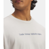 UA Heavyweight oversize homme – T-shirt coton épais motif running