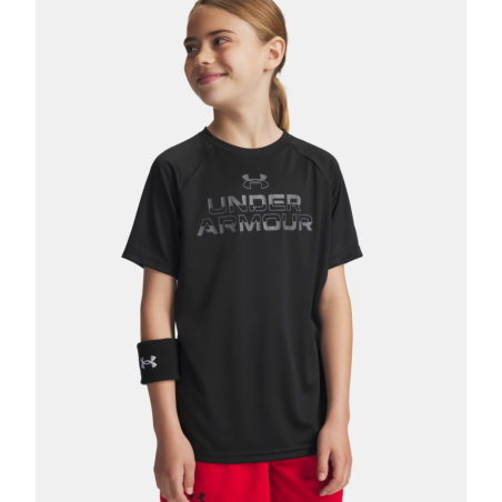 UA Tech™ Split garçon – T-shirt manches courtes respirant & léger