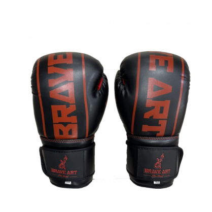 Gants Classic One Brave Art – Noir & Rouge, Performance & Protection
