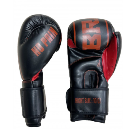 Gants Classic One Brave Art – Noir & Rouge, Performance & Protection