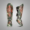 Brave Art Shin Guards Green Beige Camo – MMA, Kickboxing, Muay Thai