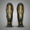 Brave Art Classic One Shin Guards – Black & Gold MMA Gear