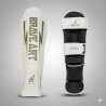 Brave Art Classic One Shin Guards – White & Green – PTPUWG