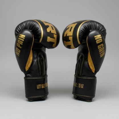 Brave Art Black & Gold Boxing Gloves – BAGBPUBG – Prestige & Power
